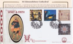 2000-11-07 Spirit & Faith Stamps Bury St Edmunds FDC (92926)