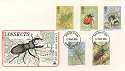 1985-03-12 Insects Stamps Mercury FDC (9662)