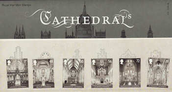 2008-05-13 Cathedrals Stamps Presentation Pack (P413)