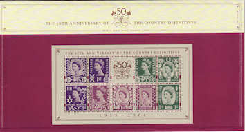 2008-09-29 Country Definitives M/S Presentation Pack (P416b)