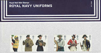 2009-09-17 Royal Navy Uniforms Presentation Pack (P431)