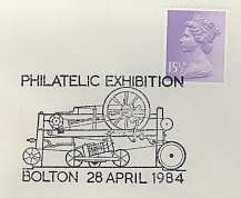 Philatelic Exhibition Bolton (pm312)