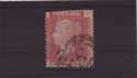 1858-79 SG43/4 1 d red pl 84 FE used (QV304)
