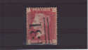 1858-79 SG43/4 1 d red pl 103 OF used (QV437)