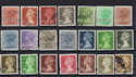 GB Definitive Machin Used Stamps x21 (S1215)