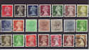 GB Definitive Machin Used Stamps x21 (S2075)
