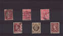 GB Queens and Kings 6 Reigns Used Stamps (S2137)