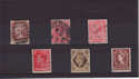 GB Queens and Kings 6 Reigns Used Stamps (S2141)
