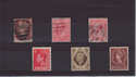 GB Queens and Kings 6 Reigns Used Stamps (S2143)