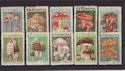 1958 Rumania Mushrooms SG2583/92 Used Set (S2422)