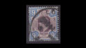 1902-13 KEVII SG307 9d purple and blue used (s2538)
