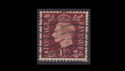KGVI SG464 1Â½d Red Brown Used (S2591)