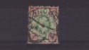 1887-1900 QV SG205 4d. green and brown Used (s2704)
