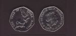 2017 UK Coin 50p Peter Rabbit Circulated (s3037)