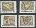 1992 Bophuthatswana SG268/71 Maps #2 MNH (S589)
