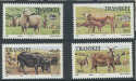 1987 Transkei SG209/12 Domestic Animals MNH (S636)
