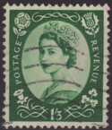 1952-54 Wilding SG530 1s3d green used (SG530)